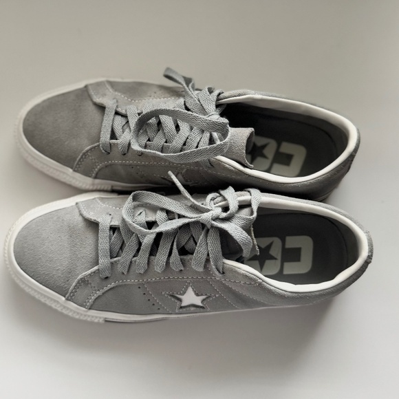 Unisex Converse One Star Pro Sneakers Wolf Grey - Picture 9 of 15